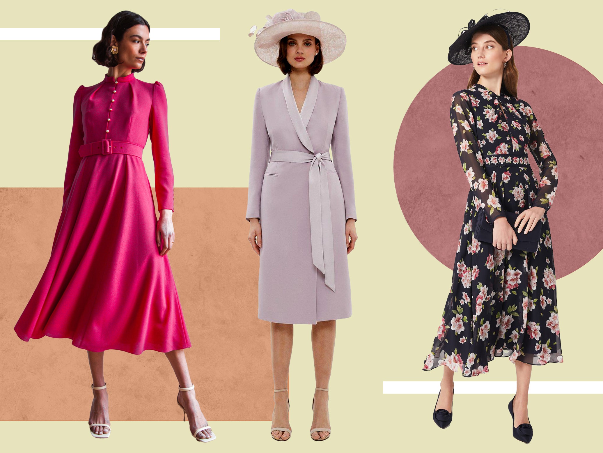 Mother of the outlet bride dresses with hats